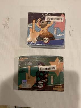 Demon Slayer Kimetsu No Yaiba Booster Box Trading Card TCG 2-Box Lot